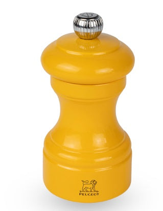 Peugeot Bistro Saffron Yellow Lacquer Pepper Mill