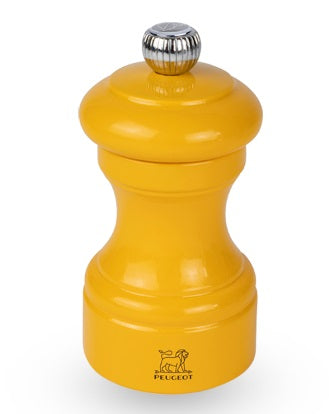 Peugeot Bistro Saffron Yellow Lacquer Salt Mill