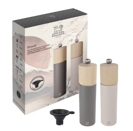 Peugeot Boreal Duo Salt &amp; Pepper Mill Gift Set