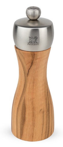 Peugeot Fidji Olive Wood 15cm Pepper Mill