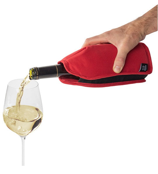 Peugeot Frizz Red Expandable Wine Cooling Sleeve