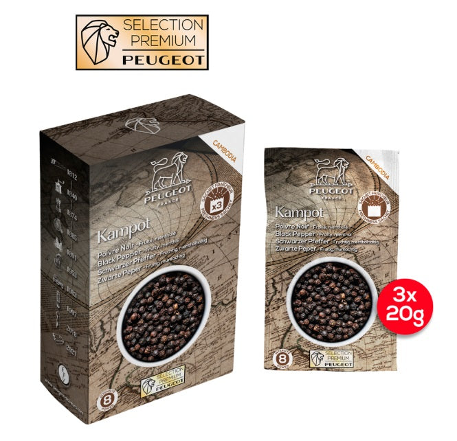 Peugeot Kampot Cambodia Black Pepper 60g