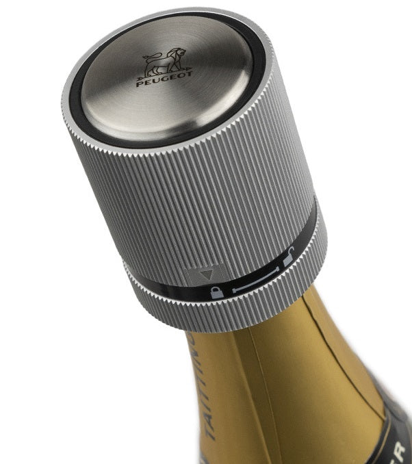 Peugeot Line Cork Champagne Bottle Stopper