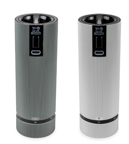 Peugeot Line Electric Rechargeable Salt &amp; Pepper Mill Set