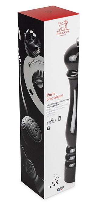 Peugeot Paris Electric u'Select Black Lacquer Pepper Mill