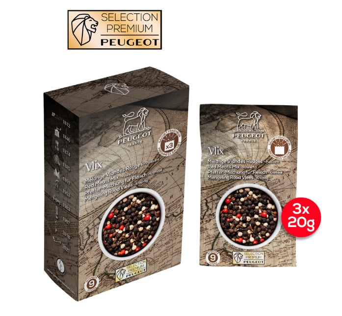 Peugeot Red Meat Blend Peppercorns 60g