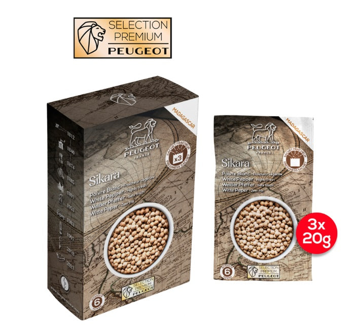 Peugeot Sikara Madagascar White Pepper 60g