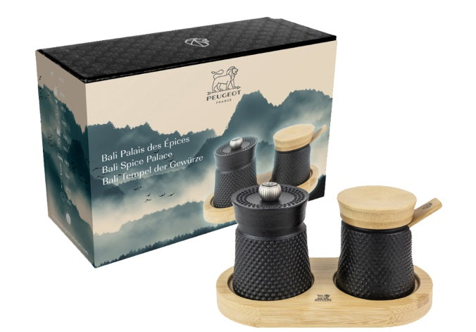 Peugeot Bali Spice Palace Pepper Mill & Salt Cellar Set