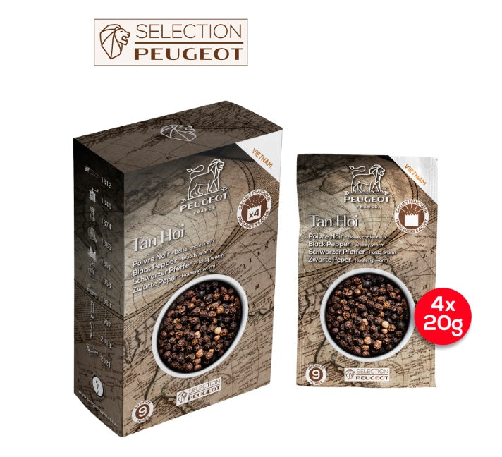 Peugeot Tan Hoi Black Pepper 80g