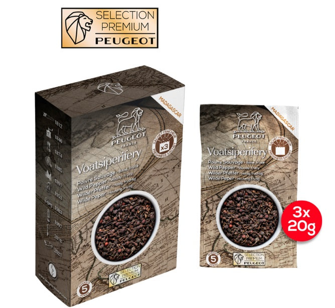 Peugeot Voatsiperifery Madagascar Wild Peppercorns 60g