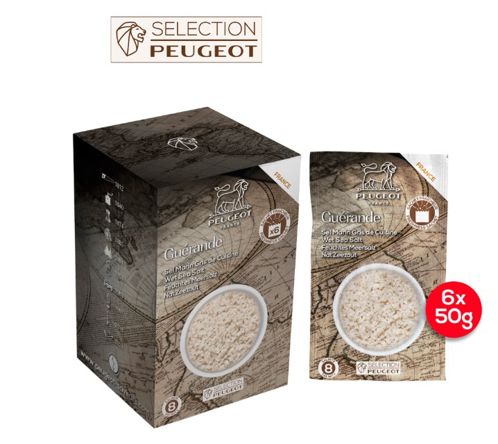 Peugeot Sel De Guerande France Wet Sea Salt 300g