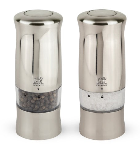 Peugeot Zeli Electric Salt and Pepper Mill Set