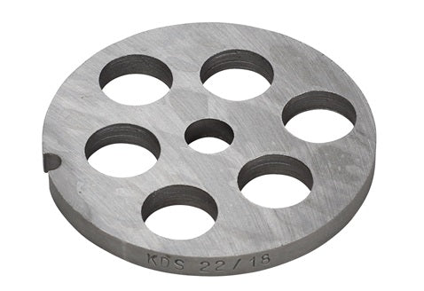 Porkert Meat Grinder #22 Replacement Grinder Plate 18mm