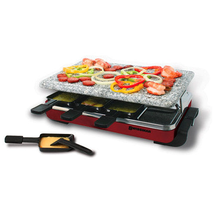 Swissmar 8 Person Classic Raclette Grill w/ Granite Stone