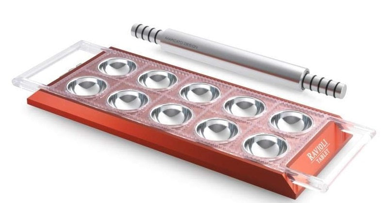 Marcato Red Ravioli Tablet Ravioli Maker