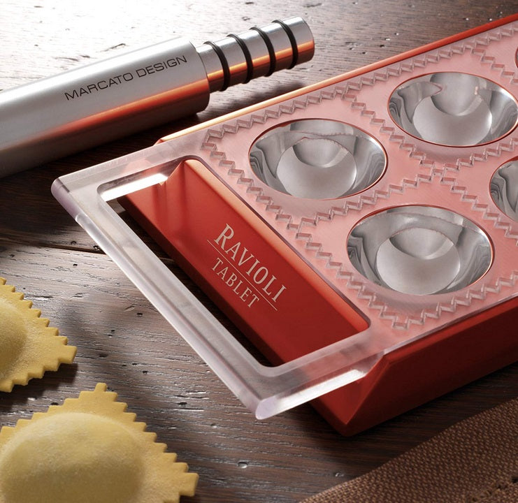 Marcato Red Ravioli Tablet Ravioli Maker