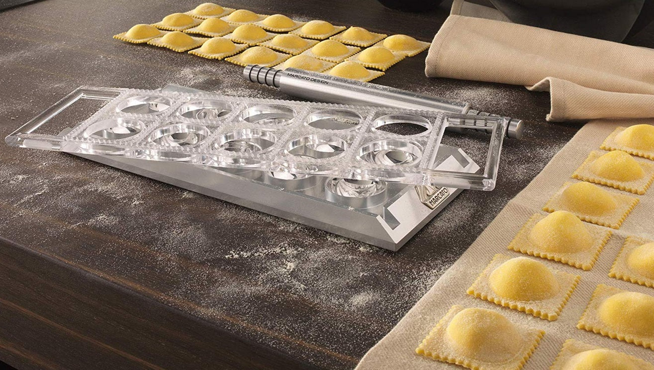 Marcato Silver Ravioli Tablet Ravioli Maker