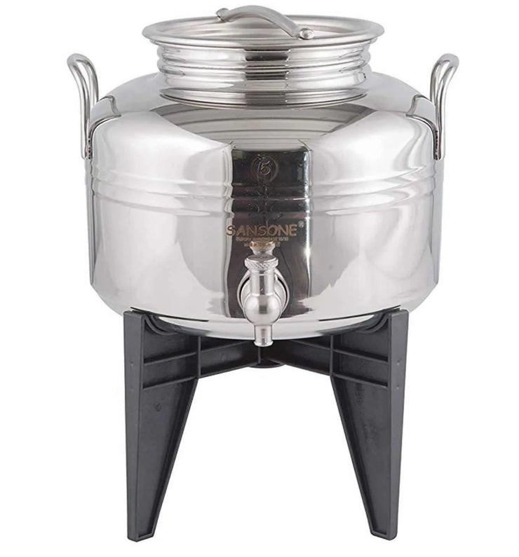 Sansone Il Gioiello Stainless Steel Fusti Oil Dispenser 5L