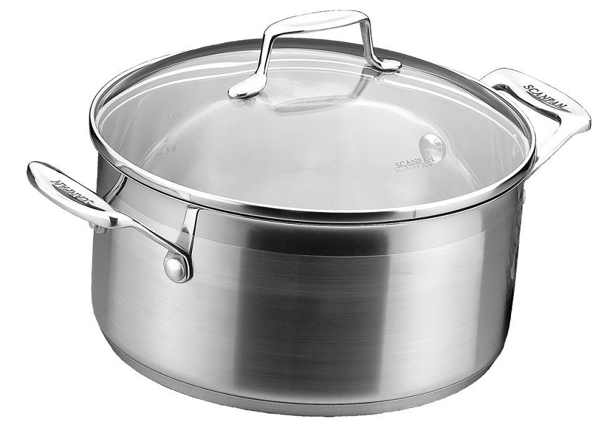 Scanpan Impact 3.2 L Stainless Steel Dutch Oven