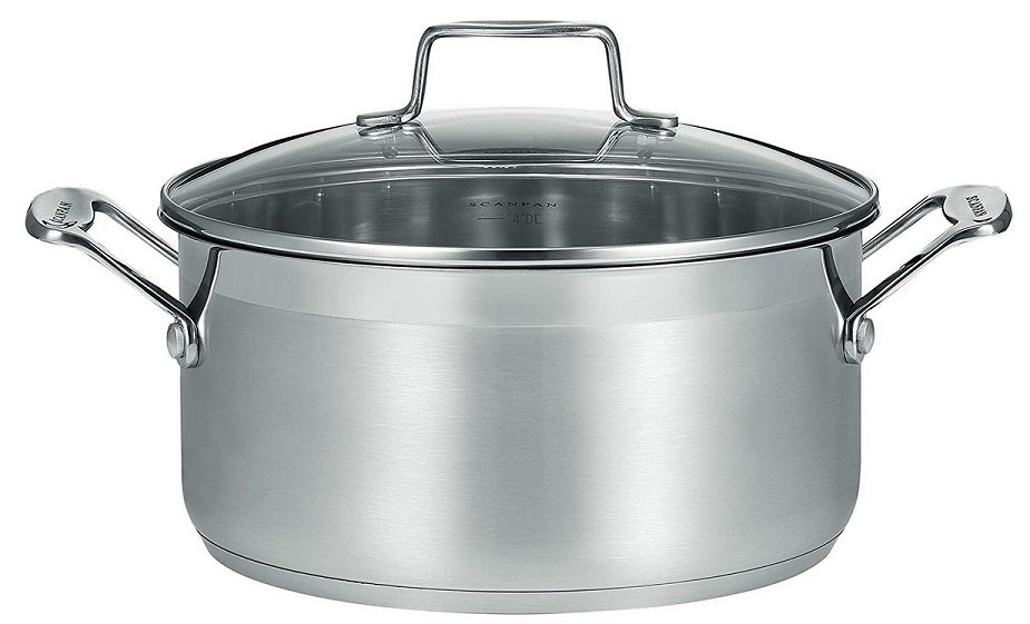 Scanpan Impact 3.2 L Stainless Steel Dutch Oven