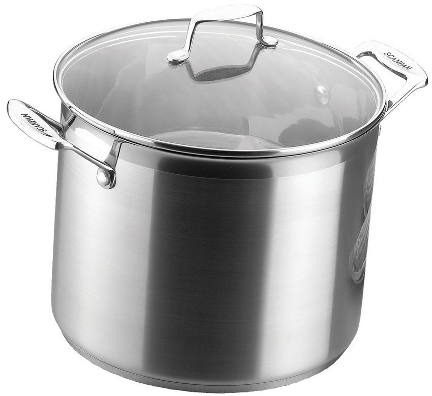 Scanpan Impact 11 L Stainless Steel Stock Pot