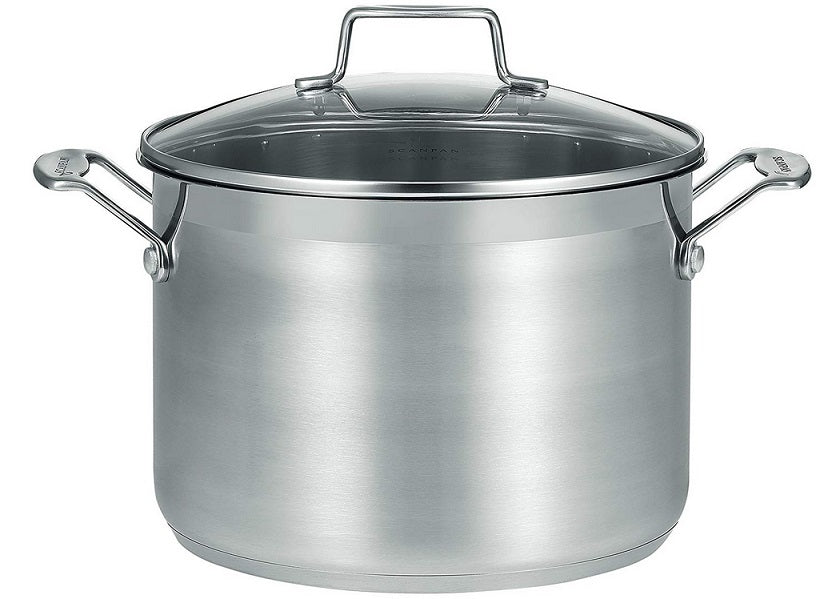 Scanpan Impact 11 L Stainless Steel Stock Pot