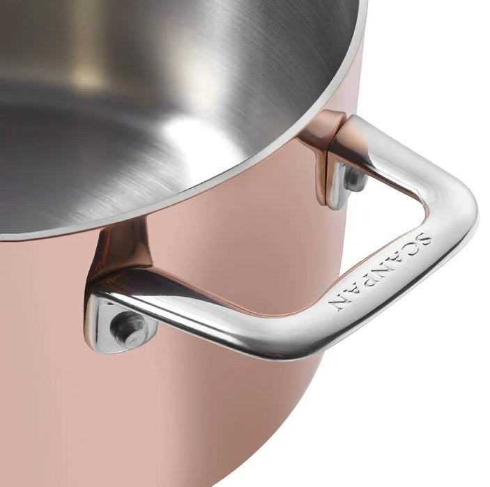 Scanpan Maitre D'Induction Copper Dutch Oven 3.5L / 3.7qt