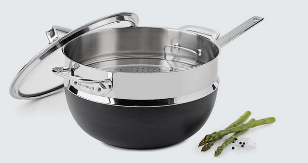 Scanpan Techniq Stainless Steel Steamer Insert