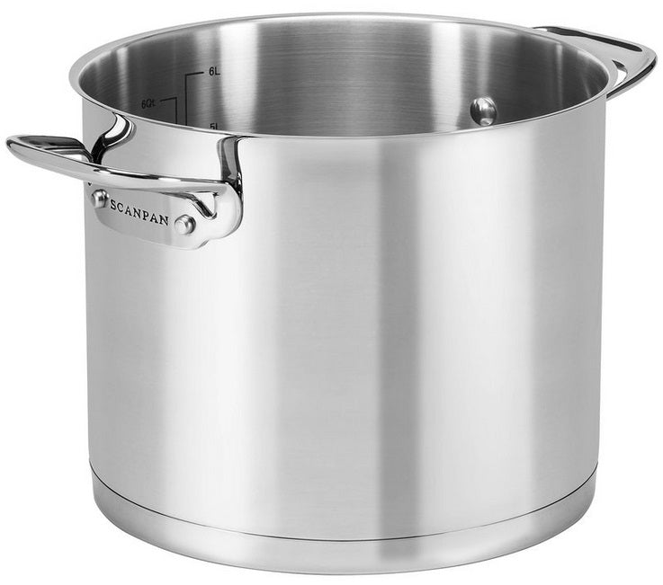 Scanpan Techniq 6.8 L Stainless Steel Stock Pot