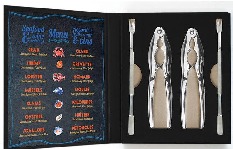 Natural Living Seafood Tool Set of 8