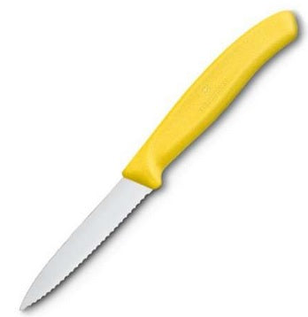 Victorinox Swiss Army 3.25&quot; Yellow Serrated Paring Knife