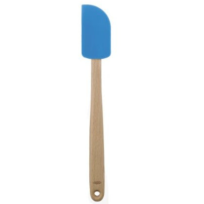 Wooden Silicone Spatula Blueberry 13&quot;