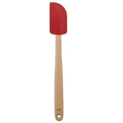 Wooden Silicone Spatula Cherry 13"