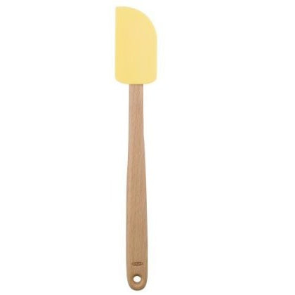 Wooden Silicone Spatula Lemon Chiffon 13&quot;