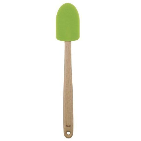 Wooden Silicone Spoon Spatula Key Lime