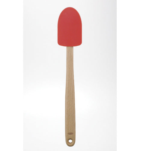 Wooden Silicone Spoon Spatula Cherry