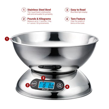 Escali Rondo Stainless Steel Scale