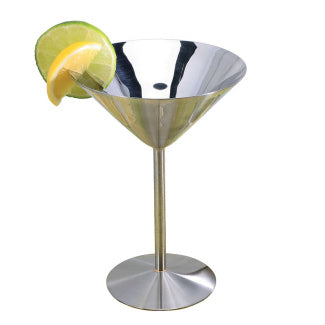 Stainless Steel Martini Glass