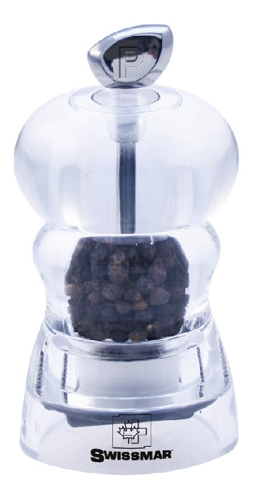 Swissmar Alice 10cm Acrylic Pepper Mill