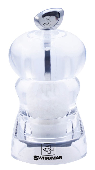 Swissmar Alice 10cm Acrylic Salt Mill