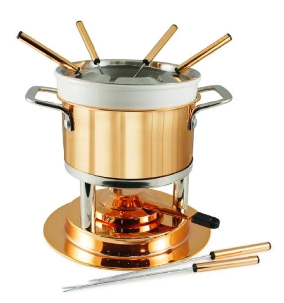 Swissmar Bern 3 in 1 Copper Fondue Set