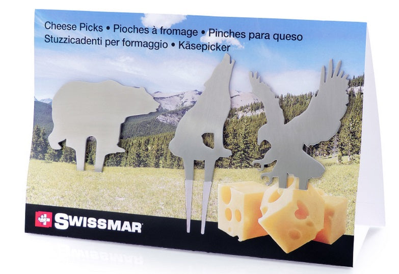 Swissmar Wilderness Cheese Pick Set of 3