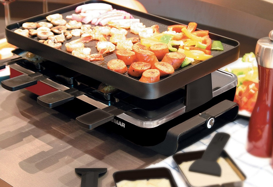 Swissmar 8 Person Black Classic Raclette Grill