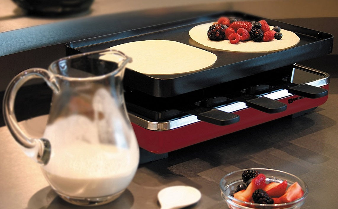 Swissmar 8 Person Red Classic Raclette Grill