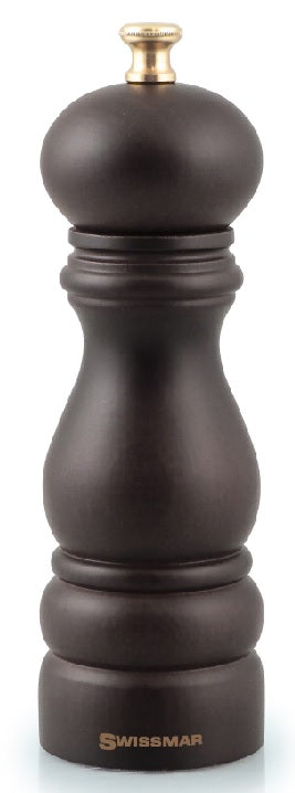 Swissmar Munich 18cm Chocolate Wood Pepper Mill