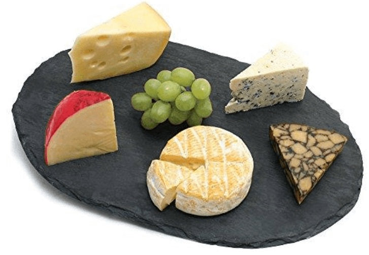 Swissmar Oval Slate Cheese Serving Board