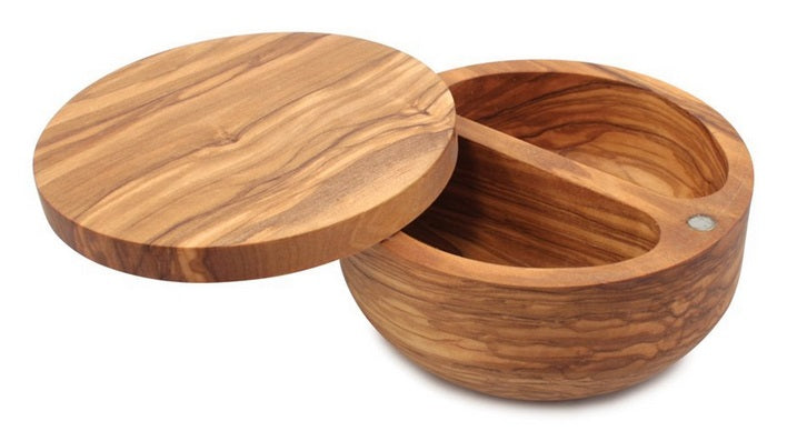 Swissmar Palermo Olive Wood Salt Keeper