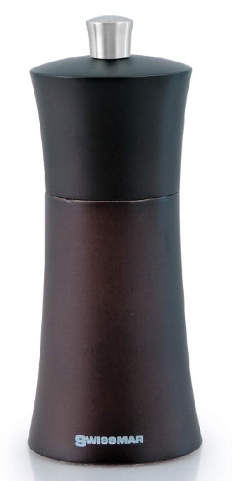 Swissmar Torre 15cm Chocolate Wood Pepper Mill