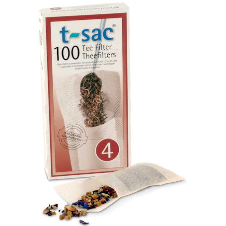 T-Sac #4 - Disposable Tea Infusers - 100-pack