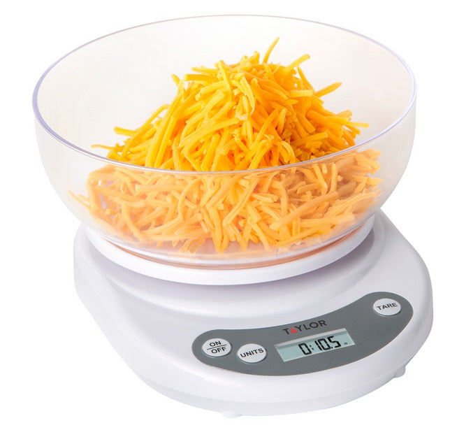 Taylor Measuring Bowl Digital Kitchen Scale